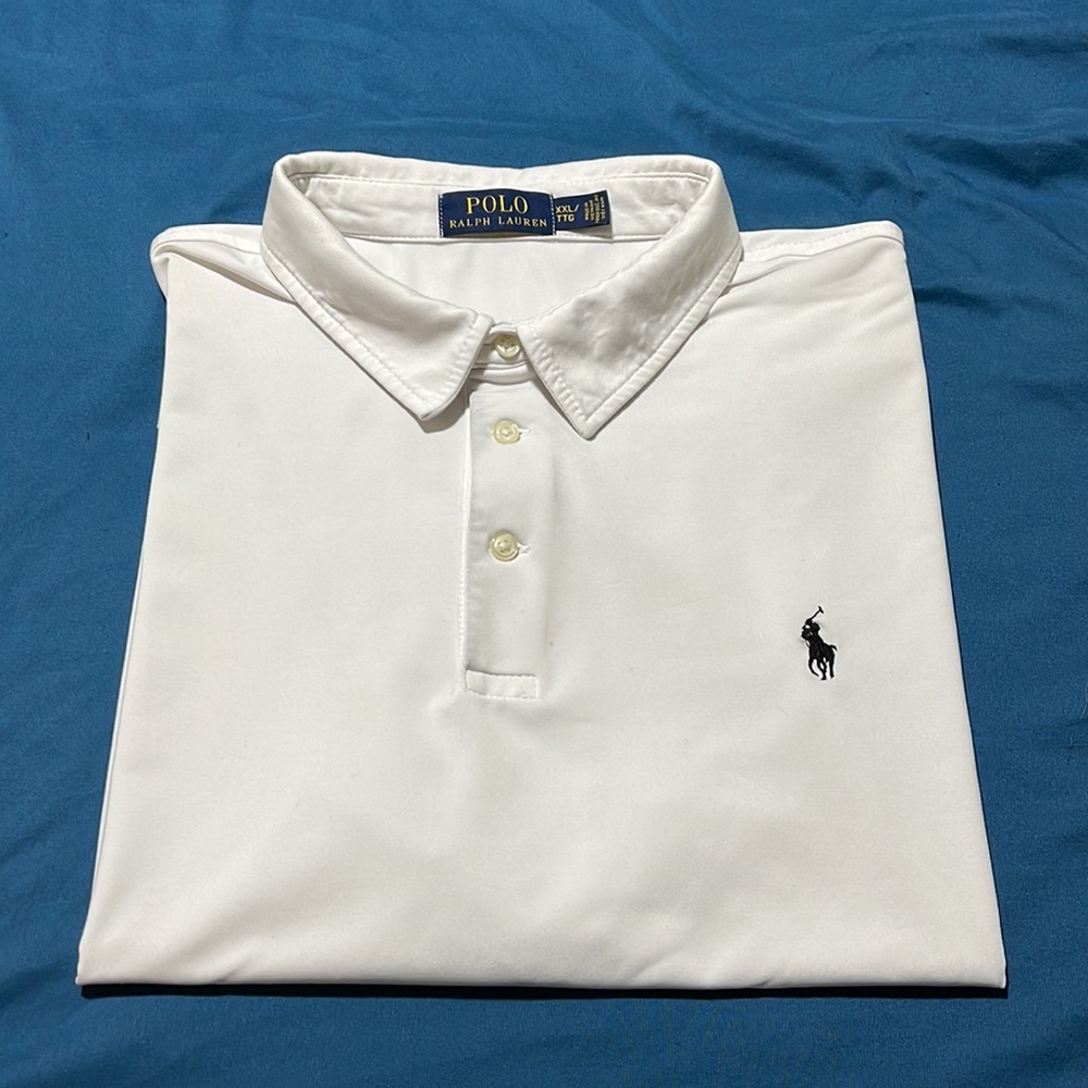 XXL Ralph Lauren White Polo Shirt